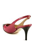 Chanel Fuxia Black Patent Leather