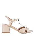 Sandal Cream Leather
