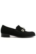 Boule Moccasin Black Suede