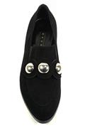 Boule Moccasin Black Suede