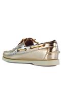 Docksides Portland Met Gold Leather