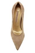Decollete Soft Suede Powder Elastic Profile