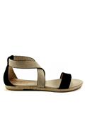 Sandalia Elastic Black Sand