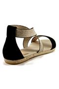 Sandalia Elastic Black Sand