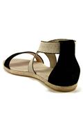Sandalia Elastic Black Sand