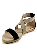 Sandalia Elastic Black Sand