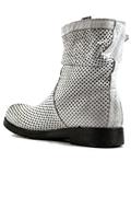 Asport White Perforated Leather