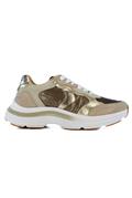 Charlotte Platino Nylon Camoscio Pelle