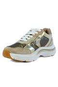 Charlotte Platino Nylon Camoscio Pelle