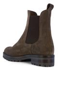 Palm Brown Coffee Suede