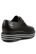 Florida Multi Blue Flat Black Leather