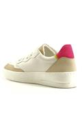 Lubiana Pelle Bianca Nabuk Crema Fucsia