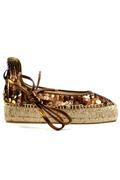 Espadrillas Pail-B Marron Rame Paillettes