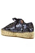 Sneaker Corda Paillettes Sequi Blu