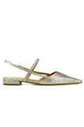 Maras Silver Glittered Leather