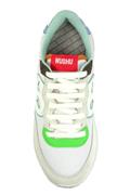 Master Mesh Bianco Camoscio Pelle Azzurro Verde