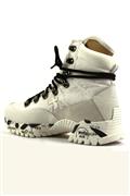 Midtreck White Nylon Vibram Outsole