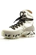 Midtreck White Nylon Vibram Outsole