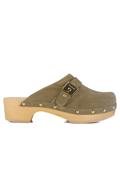 Pescura Clog Camoscio Beige