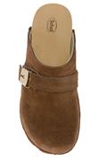 Pescura Clog Camoscio Cognac
