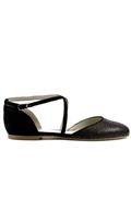Rosa Black Pailettes Suede
