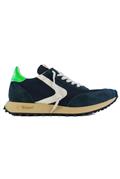 Start Heritage Deep Blue Vintage Nylon Suede Leather