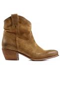 Ankle Boot Soft Aged Suede Taupe