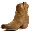 Ankle Boot Soft Aged Suede Taupe