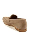 Mocassino Sfoderato Camoscio Sabbia Taupe