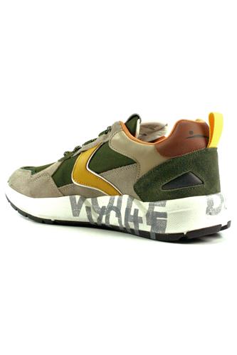 CLUB16 Mesh Verde Camoscio Taupe Pelle Giallo Cuoio