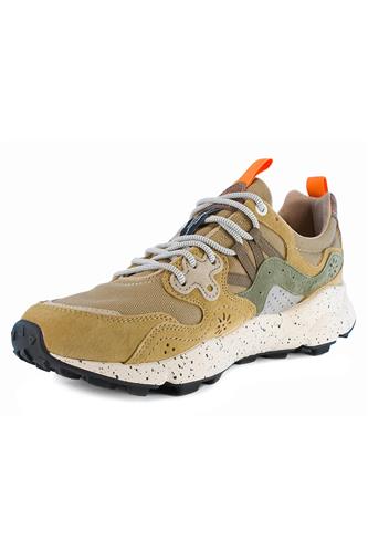 Yamano 3 Kaky Military Canvas Suede