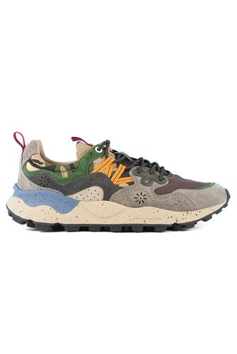 Yamano 3 Anthracite Nylon Dark Grey Suede Black, FLOWER MOUNTAIN