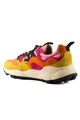 Yamano 3 Orange Nylon Yellow Pink Suede