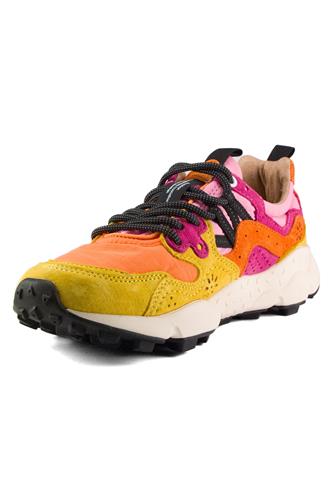 Yamano 3 Orange Nylon Yellow Pink Suede