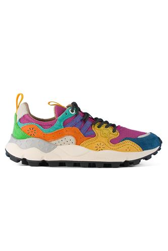 Yamano 3 Bluette Suede Bordeaux Nylon Pumpkin Yellow, FLOWER MOUNTAIN