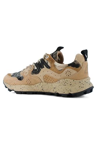 Yamano 3 Mud Light Brown Black Suede Cloth