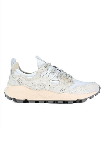 Yamano 3 Beige Suede White Nylon, FLOWER MOUNTAIN