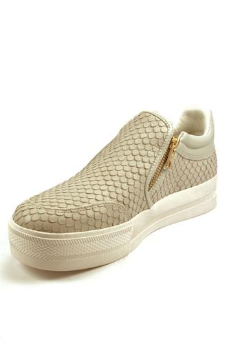 Jordy Puff Nappa Wax S White Marble