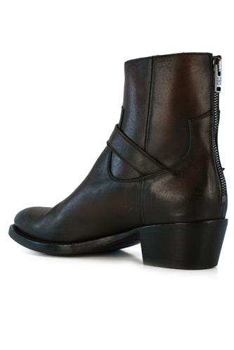 Stivaletto Pelle Bulk Testa di Moro Fibbia
