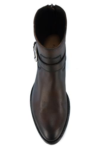 Stivaletto Pelle Bulk Testa di Moro Fibbia