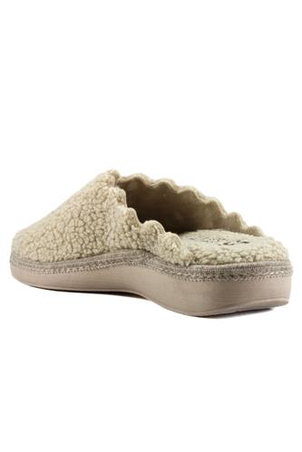 Pantofola Lana Beige