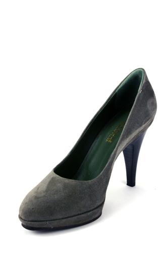 Decolletè Grey Suede