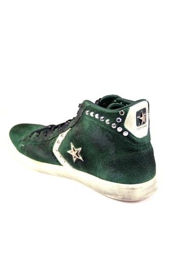 Pro Lea Lp Mid Suede Studs Ltd Green Pine