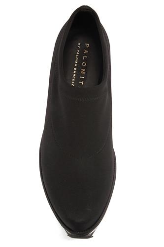 Palomitas Licra Suola Fashion in Gomma Bianco Nero