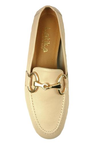Moccasin Nude Soft Leather