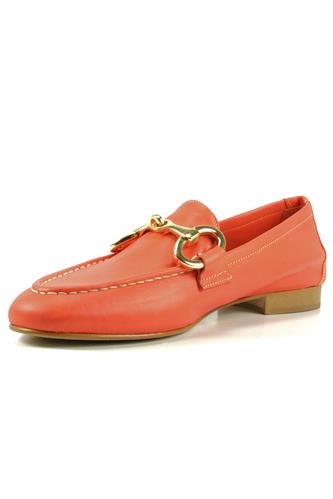 Moccasin Coral Soft Leather