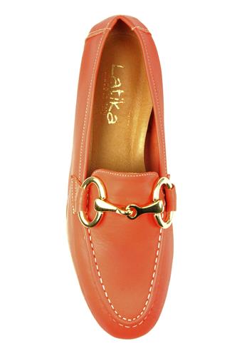 Moccasin Coral Soft Leather