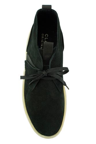 Desert Cup Camoscio Nabuk Nero