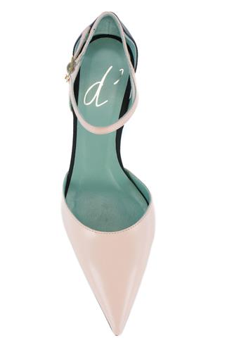 Low Shoes Face Powder Black Leather