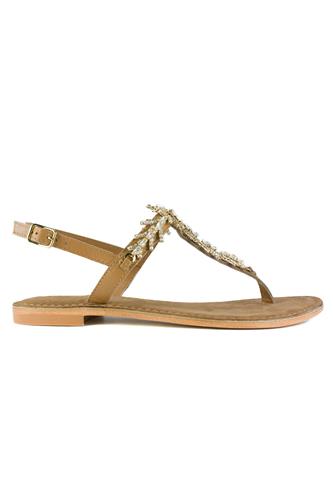 Catrin Camel Suede Microbeads, CRISTIN